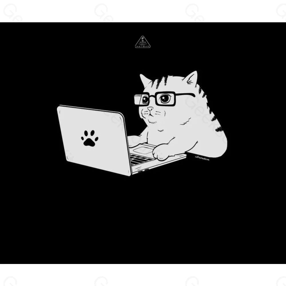 Cats & Computers Geek T-Shirt - Geeksoutfit