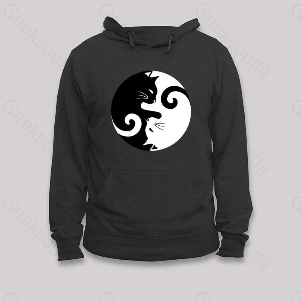 Cats Rule Hoodie Dark Blue / S