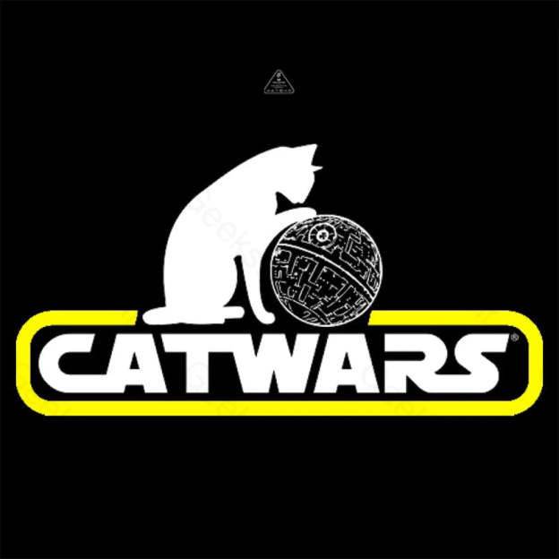 Catwars Death Star T-Shirt