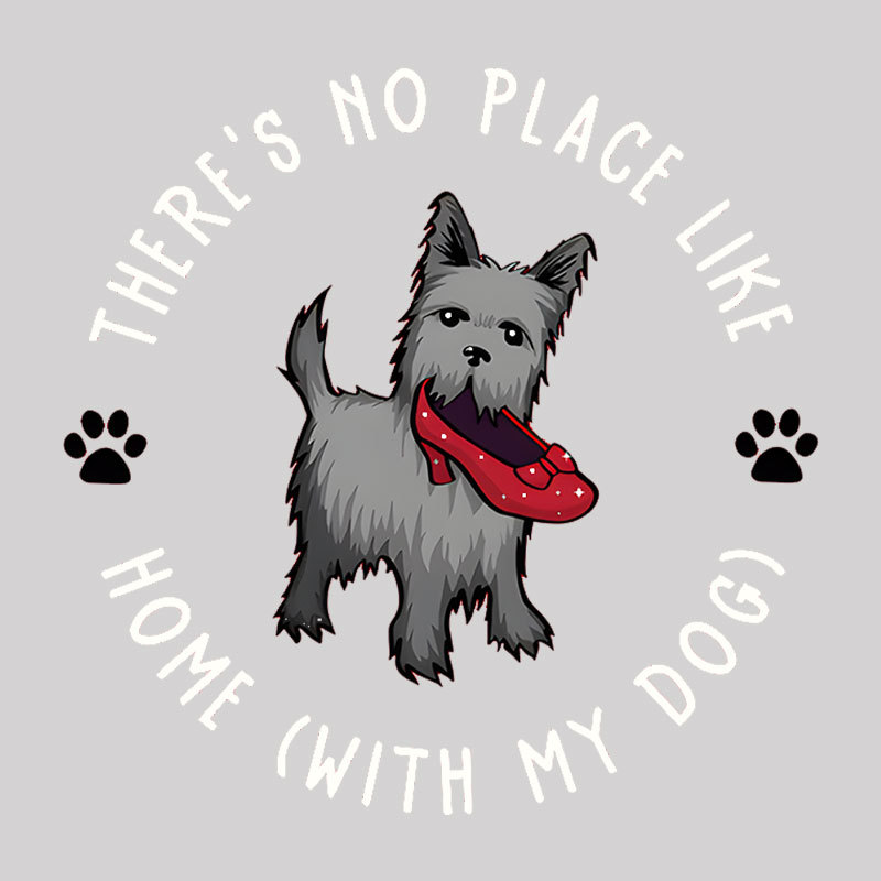 Home With My Dog Geek T-Shirt