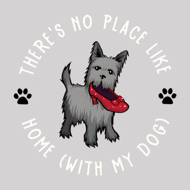 Home With My Dog Geek T-Shirt