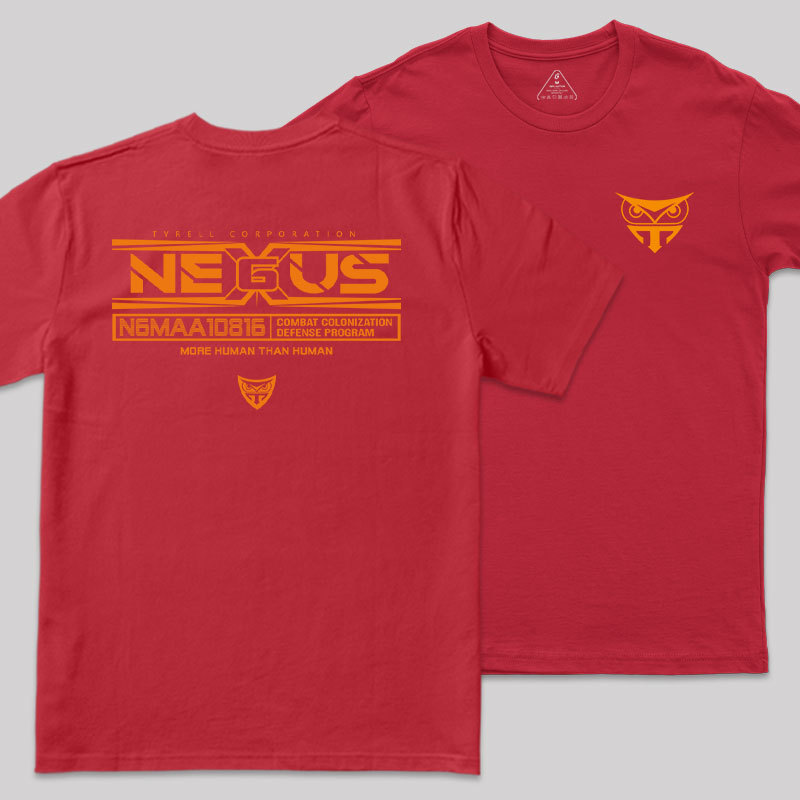 Tyrell Corp Front and Back Printing Geek T-Shirt