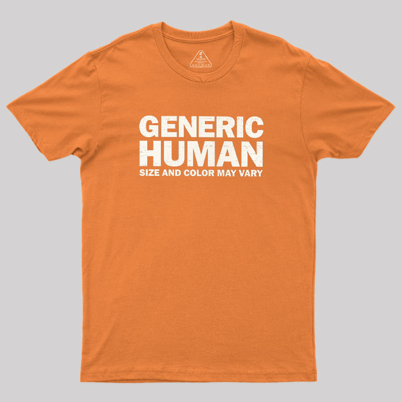 Generic Human Geek T-Shirt