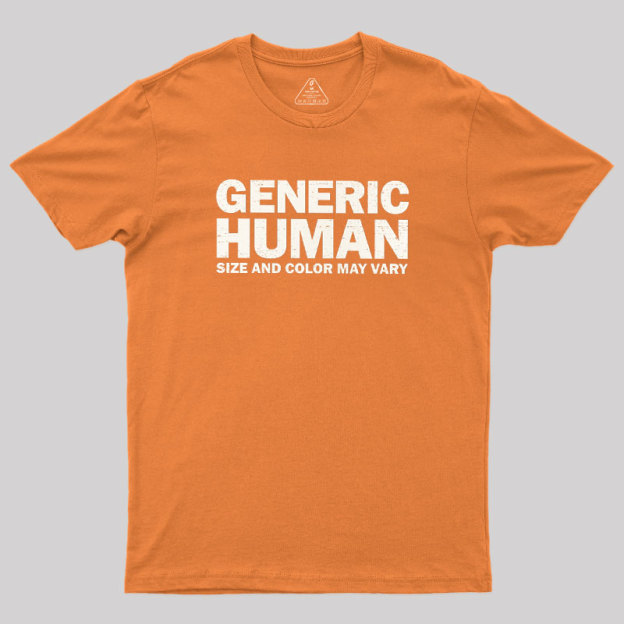 Generic Human Geek T-Shirt