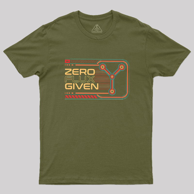 Zero Flux Given Retro Tech Geek T-Shirt