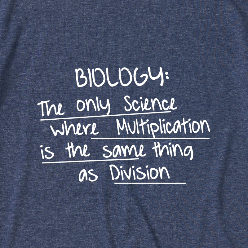 The Definition Of Biology Ultra Soft Heather Tees