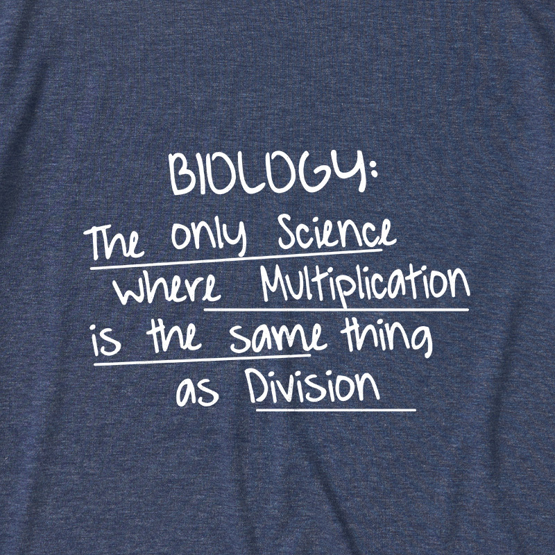 The Definition Of Biology Ultra Soft Heather Tees