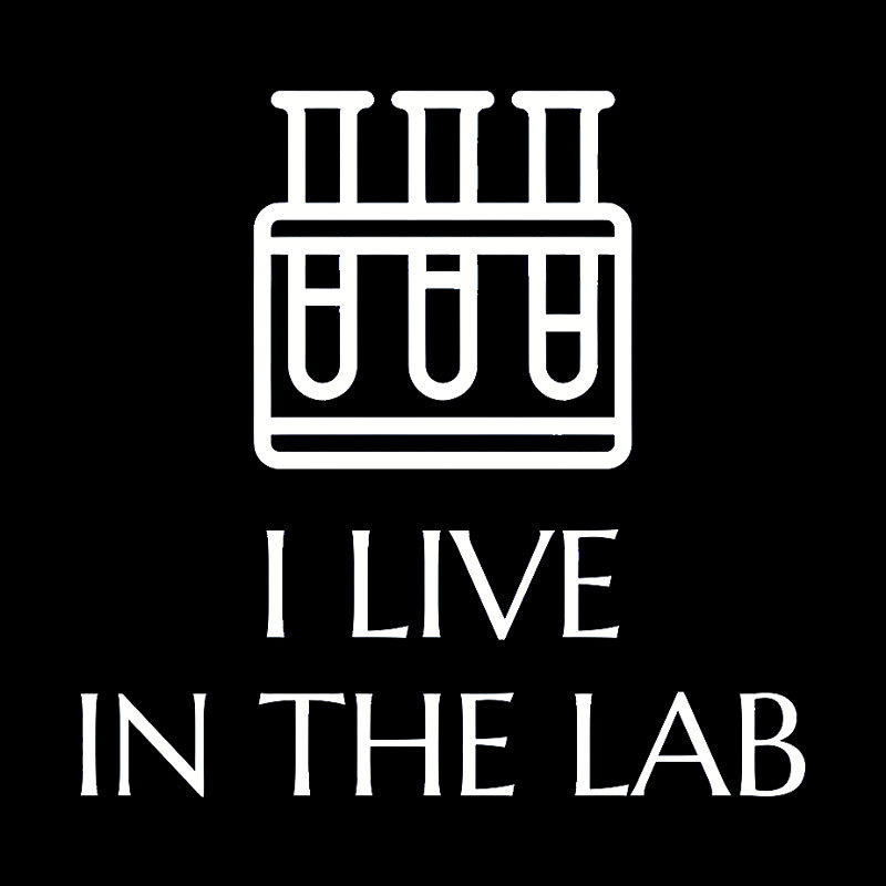 I Live In The Lab Geek T-Shirt