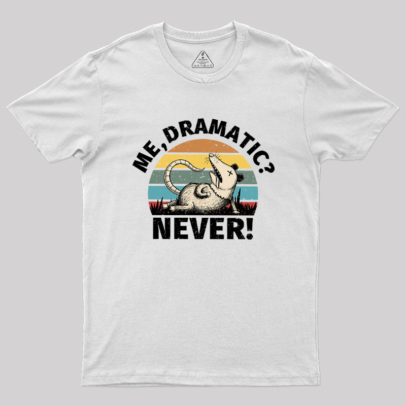 Dramatic Opossum Vibes Geek T-Shirt