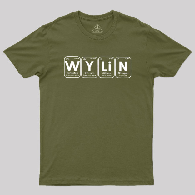 Wylin Periodic Table Geek T-Shirt