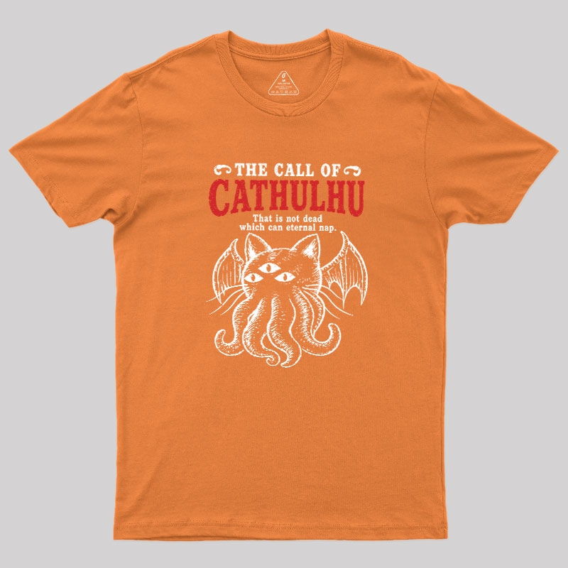 The Call of Cathulhu Geek T-Shirt
