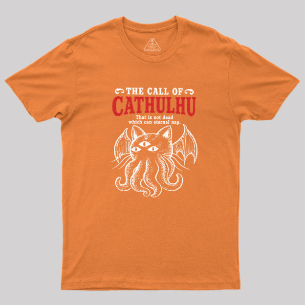 The Call of Cathulhu Geek T-Shirt