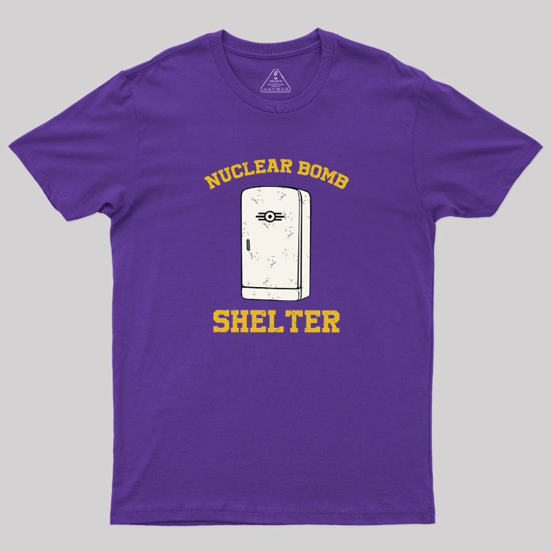 Nuclear Bomb Shelter Geek T-Shirt