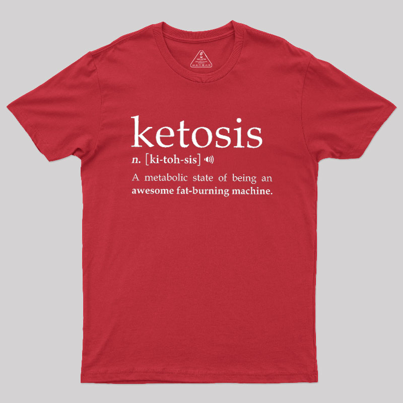 Keto Definition Geek T-Shirt
