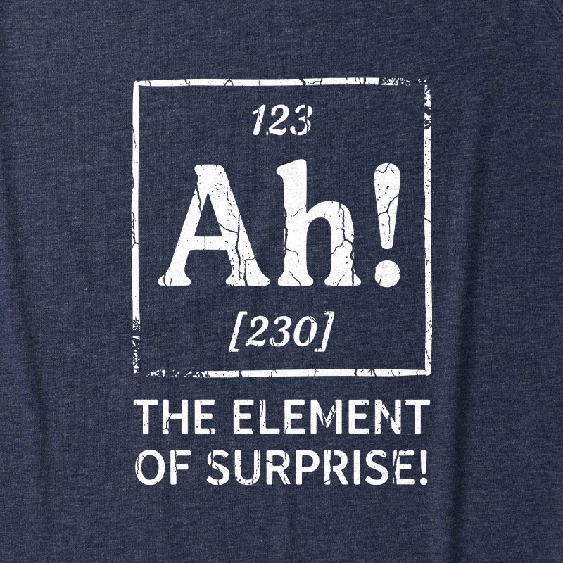 Ah! The Element Of Surprise Ultra Soft Heather Tank