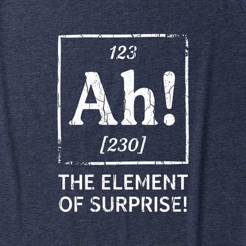 Ah! The Element Of Surprise Ultra Soft Heather Tank