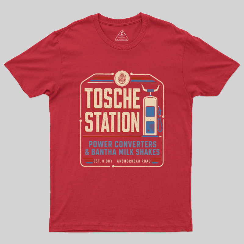 Space Gas Station Power Converter Geek T-Shirt