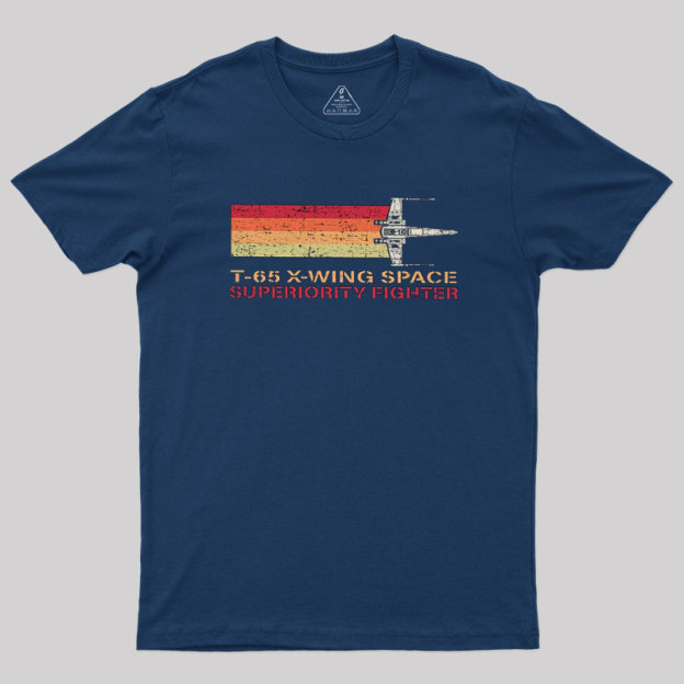 Starfighter Stripes Geek T-Shirt