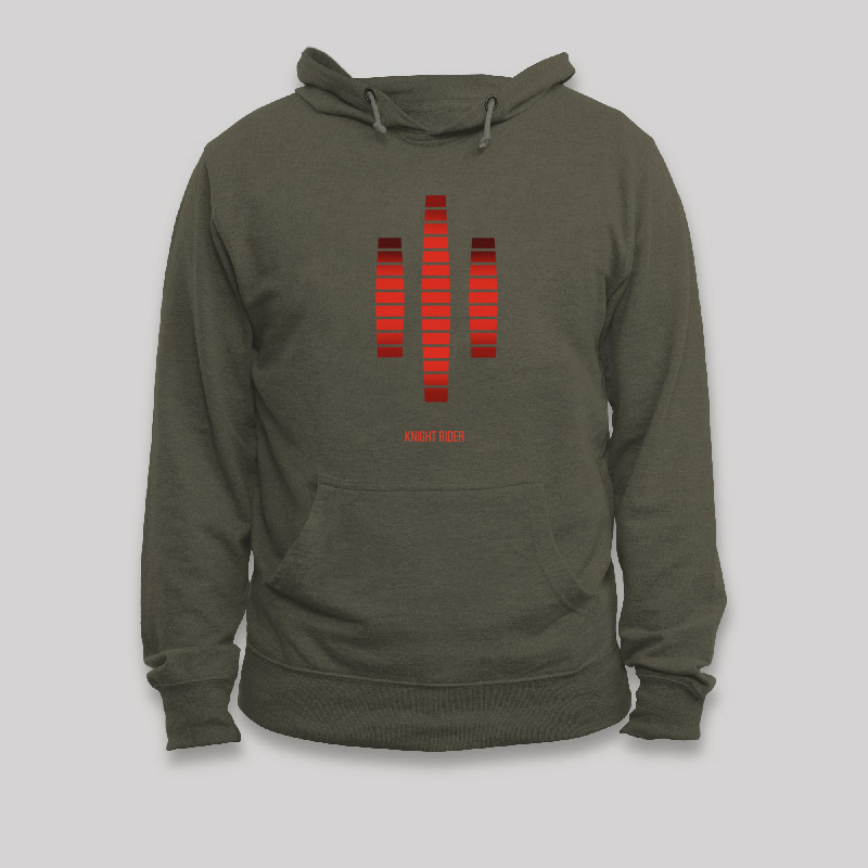 Knight Rider Voice Box Geek Hoodie