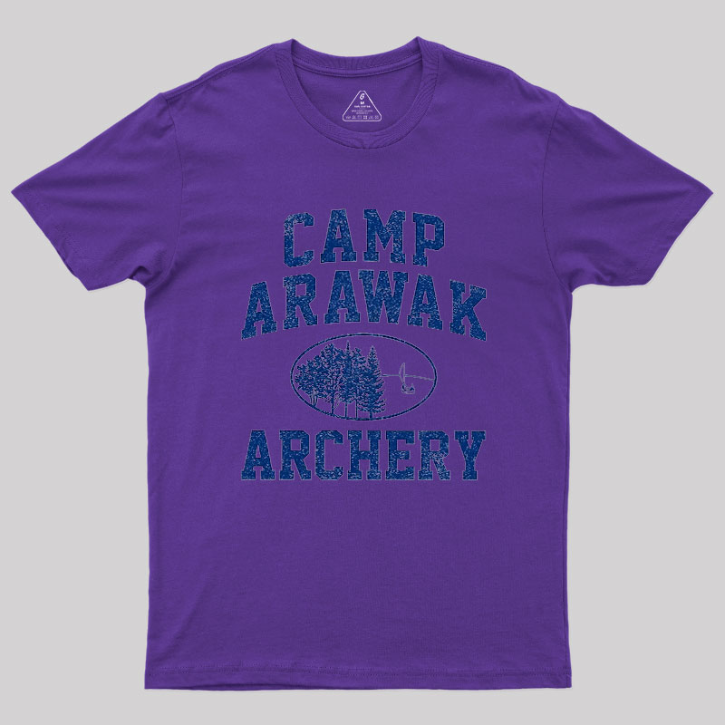 Camp Arawak Summer Camp Geek T-Shirt