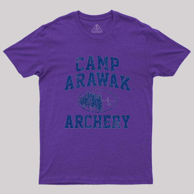 Camp Arawak Summer Camp Geek T-Shirt