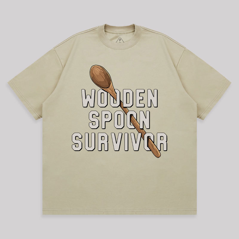 Wooden Spoon Survivor Unisex Oversized T-shirt