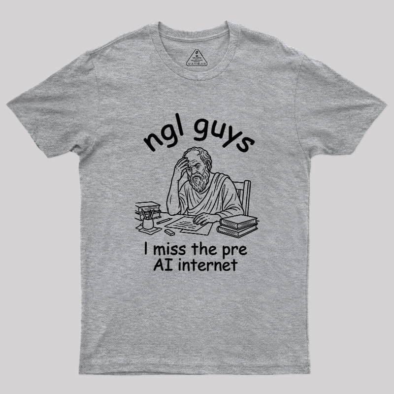 Digital Nostalgia Geek T-Shirt