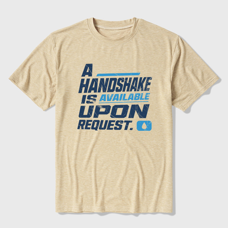 Handshake on Demand Ultra Soft Heather Tee
