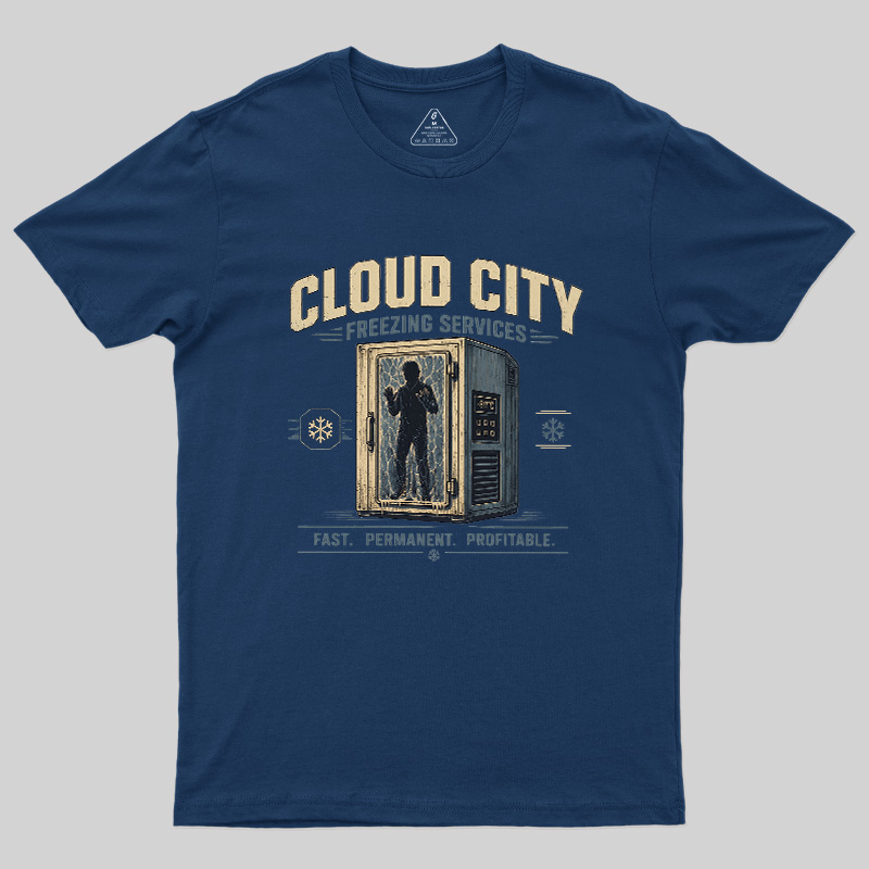 Cloud City Freezing Services Geek T-Shirt