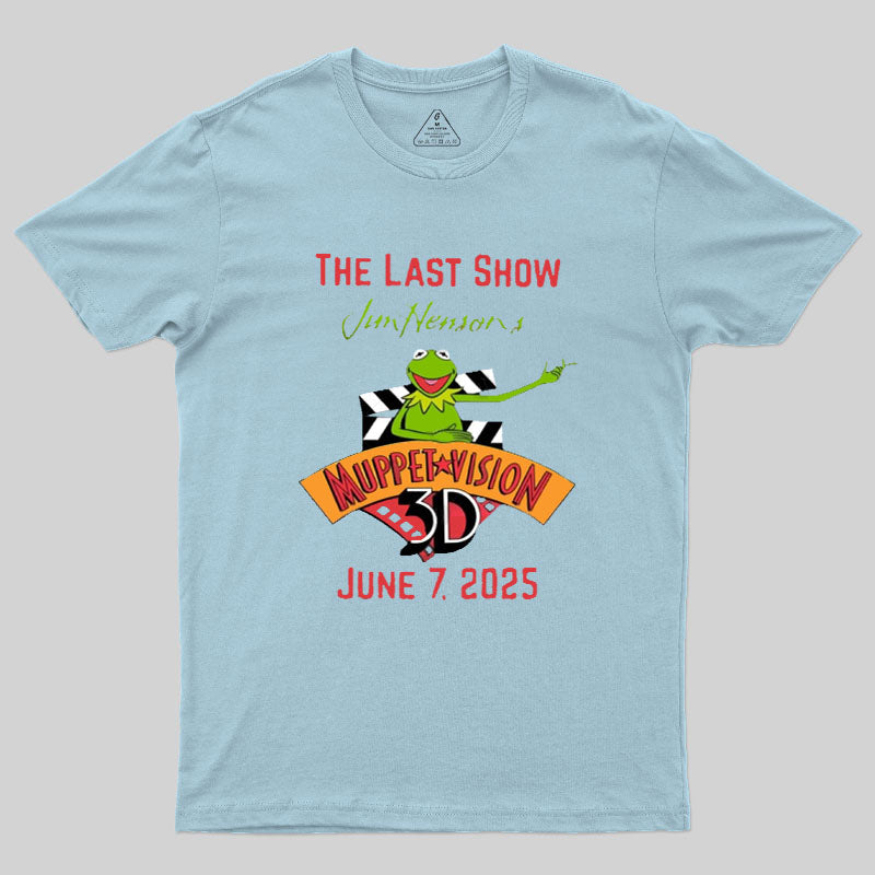 The Last Show Muppet Vision 3D Geek T-Shirt