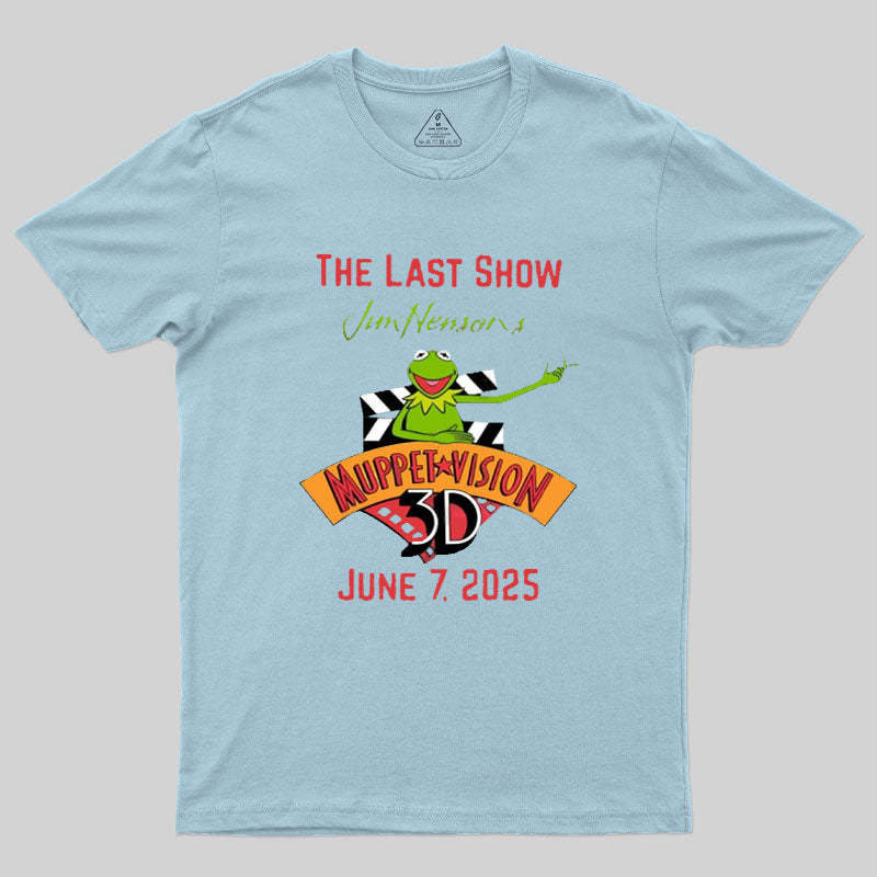 The Last Show Muppet Vision 3D Geek T-Shirt
