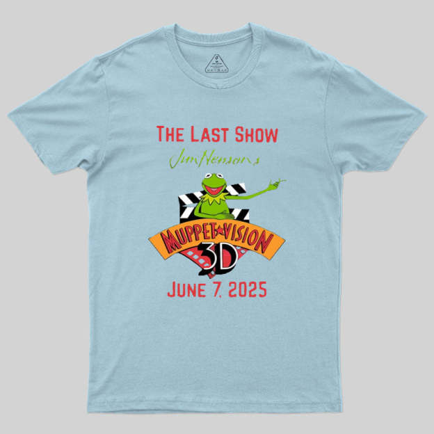 The Last Show Muppet Vision 3D Geek T-Shirt