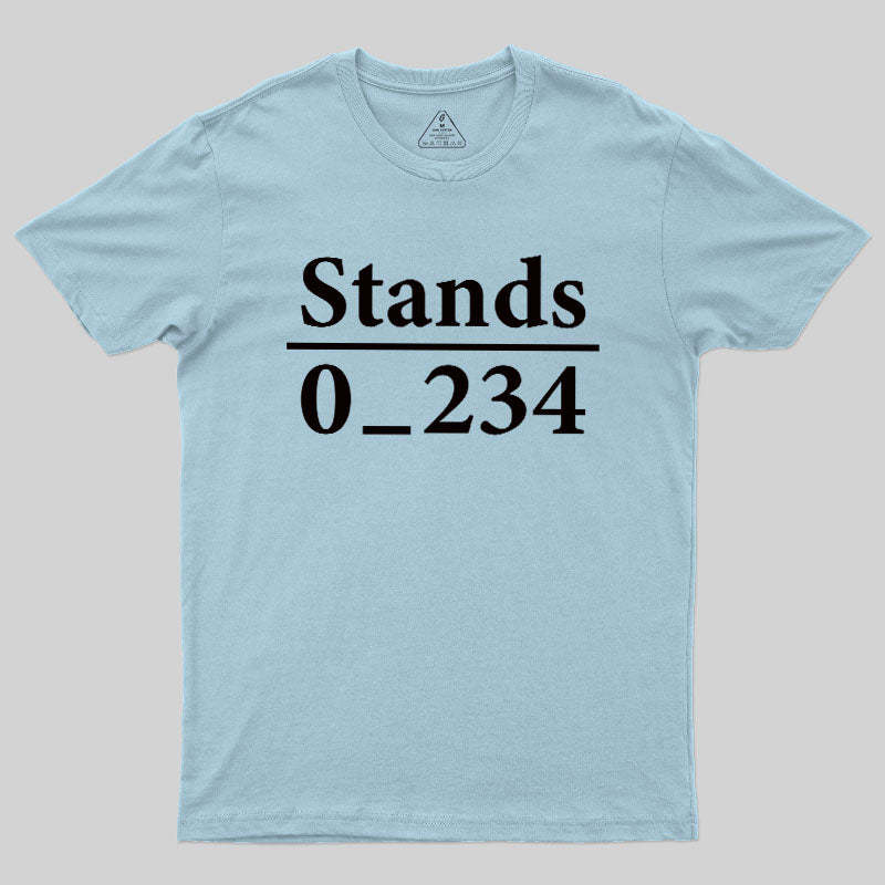 No 1 Under Stand T-shirt