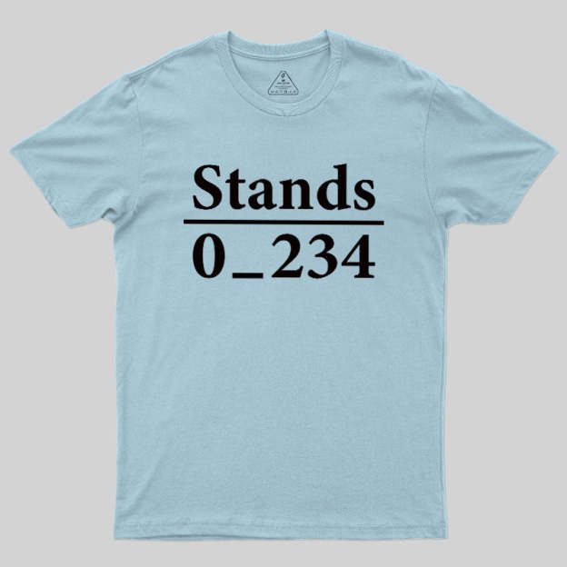 No 1 Under Stand T-shirt