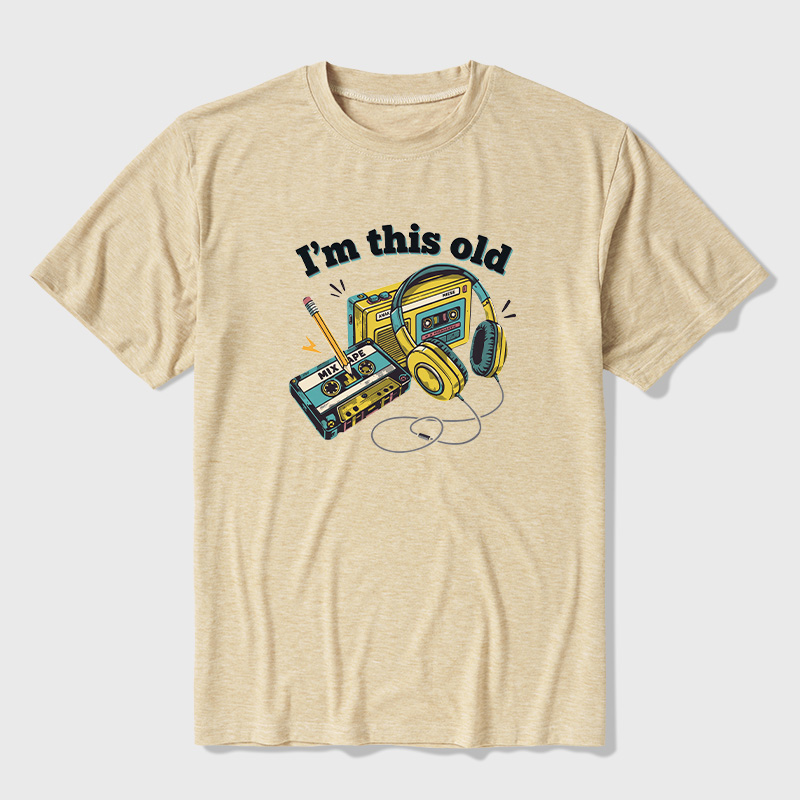 I'm This Old Ultra Soft Heather Tee