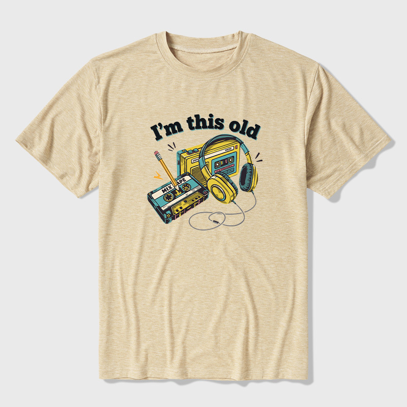 I'm This Old Ultra Soft Heather Tee