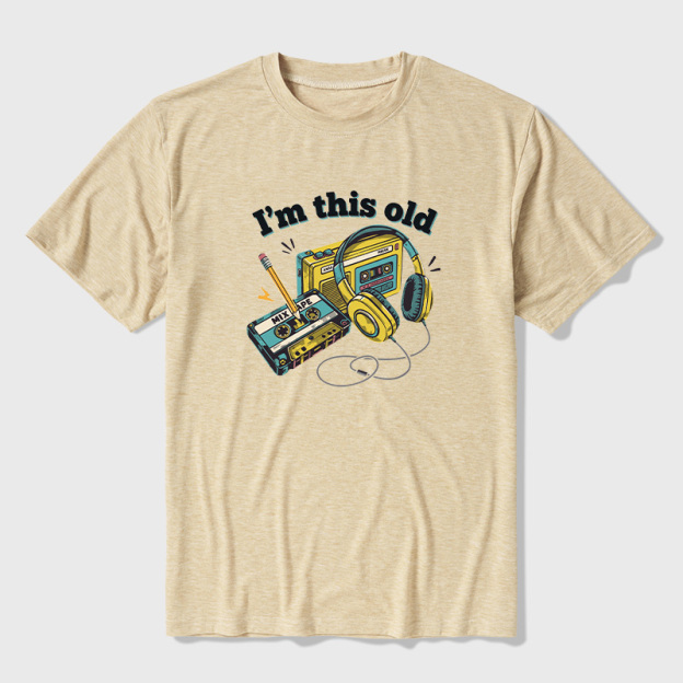 I'm This Old Ultra Soft Heather Tee