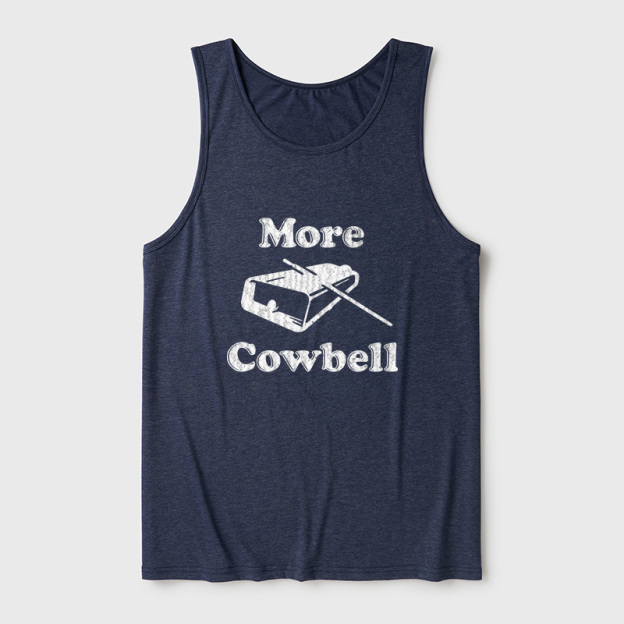 More Cowbell Ultra Soft Heather Tank