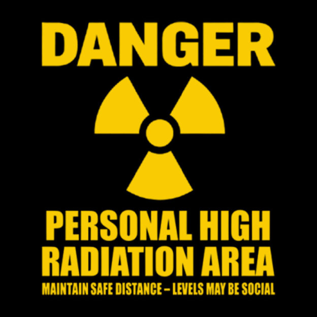 High Radiation Area Geek T-Shirt