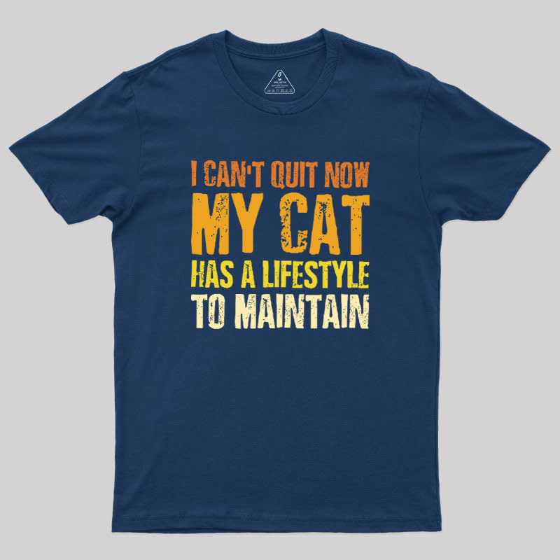 Cat Economy Geek T-Shirt