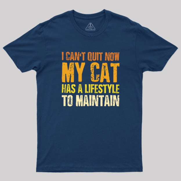 Cat Economy Geek T-Shirt