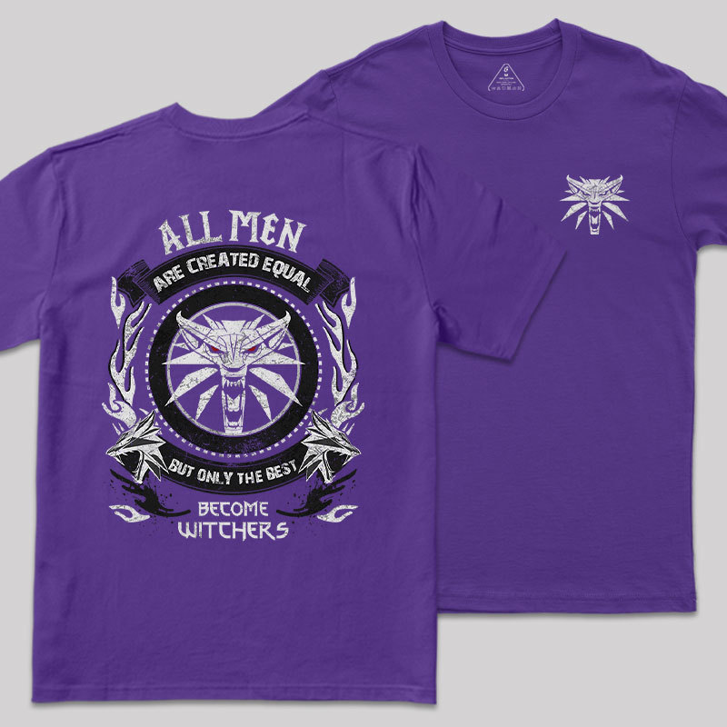 Wolf School Legacy Front and Back Printed Geek T-Shirt