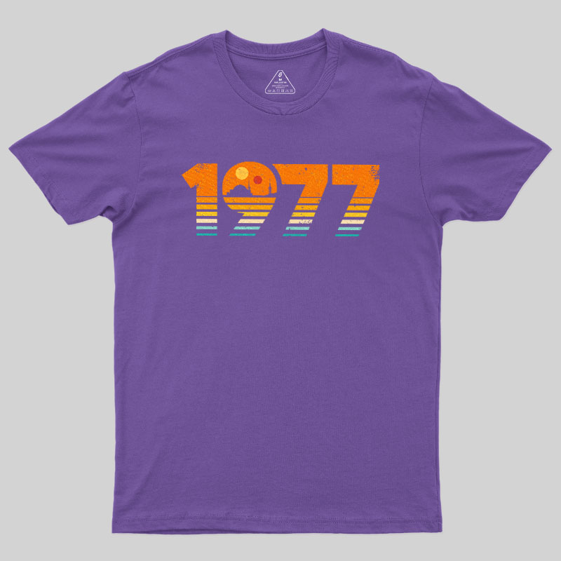 Retro 1977 Geek T-Shirt