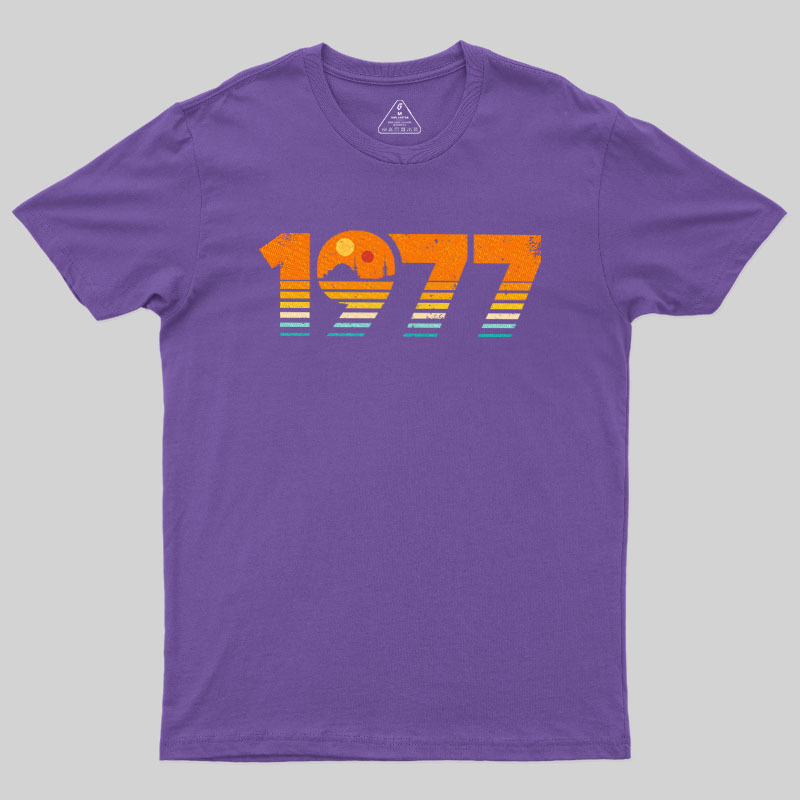 Retro 1977 Geek T-Shirt