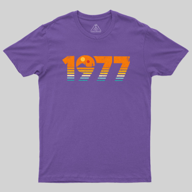 Retro 1977 Geek T-Shirt