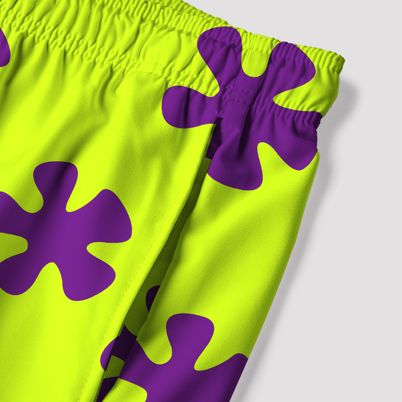 Underwater Beach Starfish Endorsement Geek Hawaiian Swim Trunks