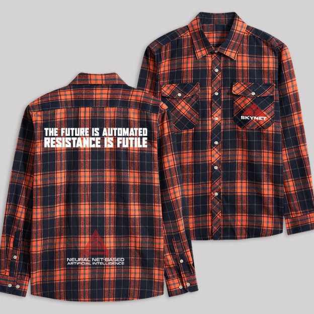 Skynet Plaid Flannel Shirt