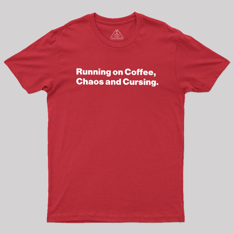 Running on Coffee Geek T-Shirt