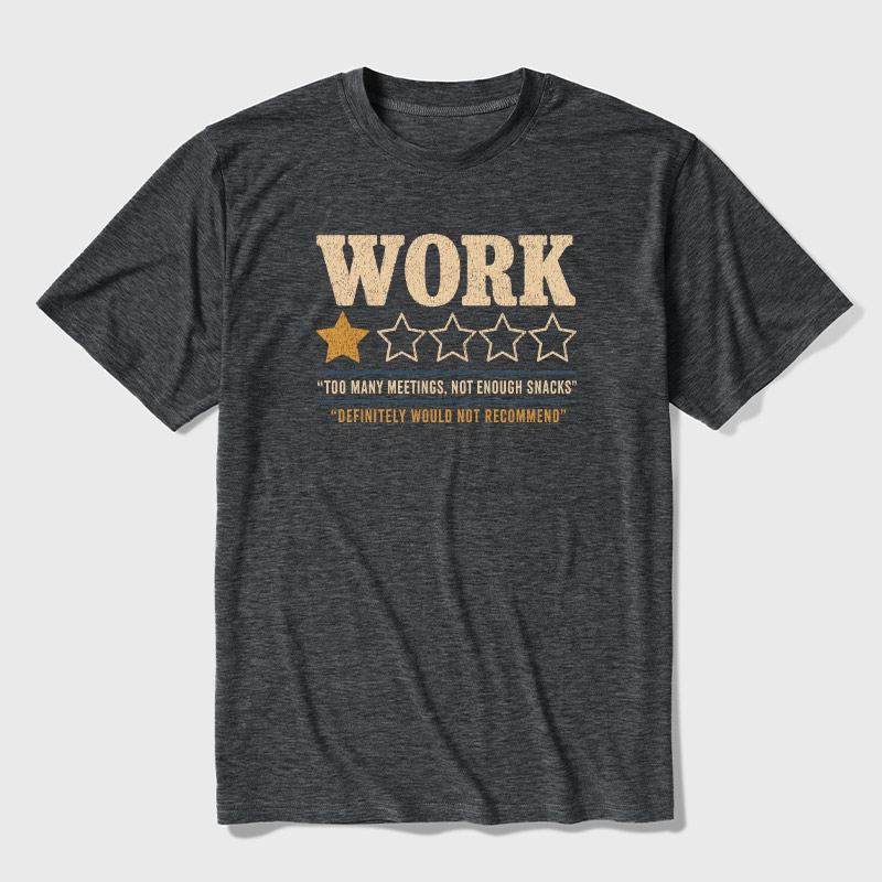Work One Star Ultra Soft Heather Tee