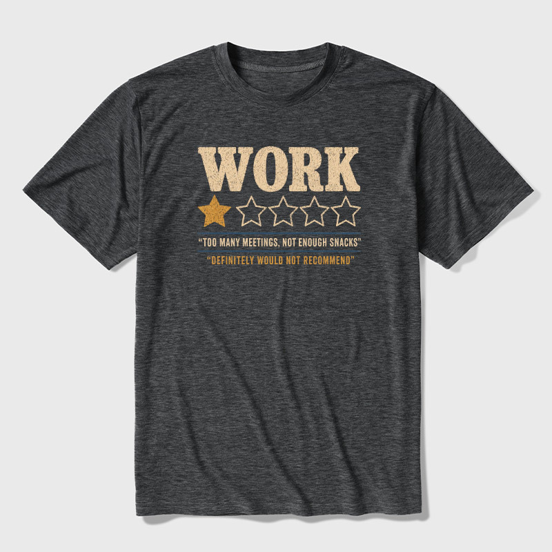 Work One Star Ultra Soft Heather Tee